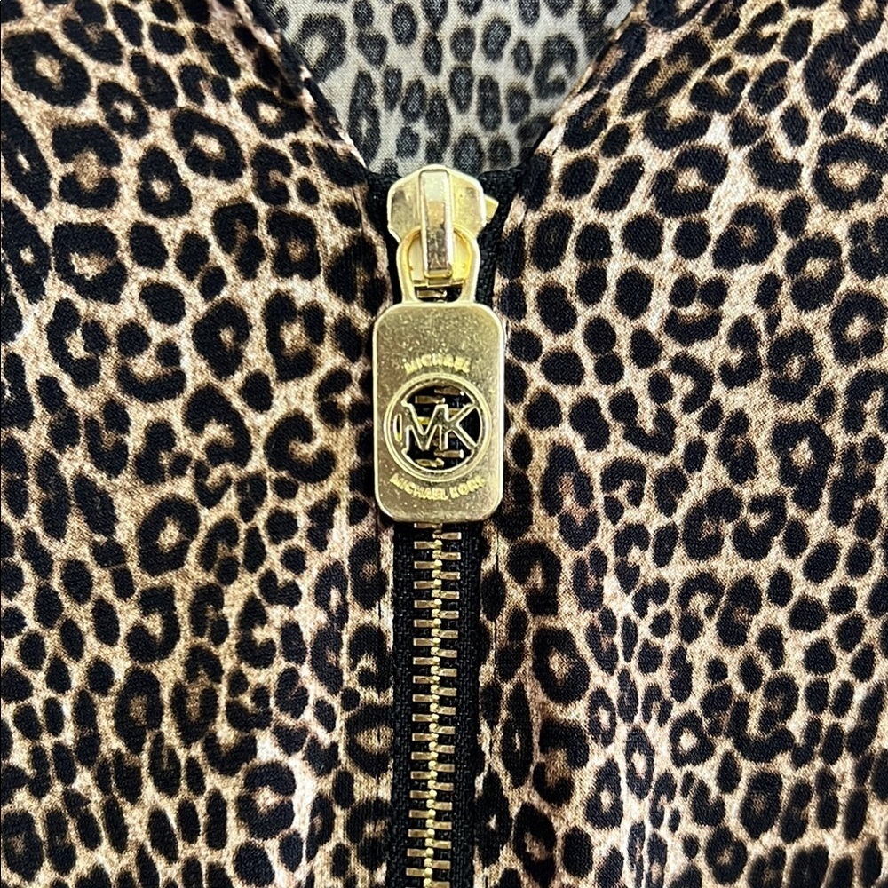 Michael Kors Leopard Print Women's Top - Picture 3 of 5